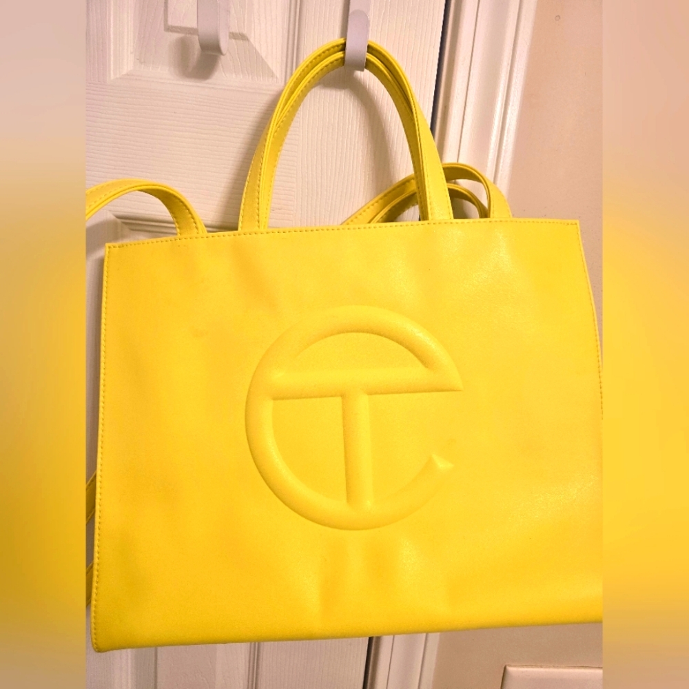 Telfar Yellow Tote Bag